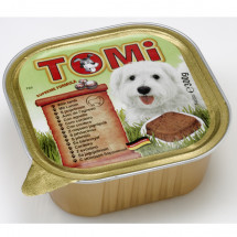 Консервы для собак TOMi, с ягненком, 0.3кг