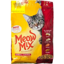 Корм Meow Mix Hairball, для кошек, 1шт