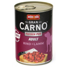 Консервы, паштет для собак Animonda Gran Carno с говядиной и ягненком, 800 гр