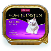 Консервы, паштет Animonda Vom Feinsten Kitten  для котят с курицей и ягненком,  100 грамм 