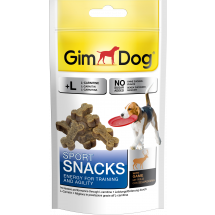 Деликатесы GimDog Sport Snacks для подвижных собак, с дичью, 60г 