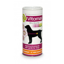 Витаминный комплекс «Vitomax» Бреверс с чесноком и пивными дрожжами для собак 