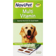 NoviPet Multivitamin витаминный комплекс «Мультивитамин» для собак 3х10 таблеток