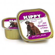 Консервы KIPPY Dog для собак с индейкой и ячменем 300г