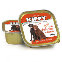 Паштет KIPPY Dog для собак с курицей, рисом и морковью 300г