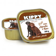 Паштет KIPPY Dog для собак с ягненком и рисом, 300г