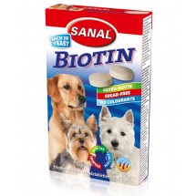 Витамины для собак Sanal Dog Vitamins Biotin «с биотином» 