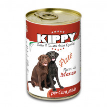 Консервы KIPPY Dog для собак с говядиной 400г