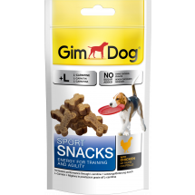 Деликатесы GimDog Sport Snacks, для энергичных собак, с курицей 