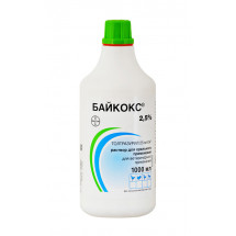 Раствор Bayer Байкокс 2,5% для орального применения, 1л 