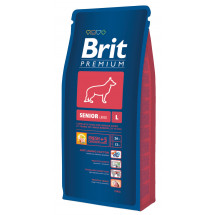 Корм сухой Brit Premium Senior L для зрелых собак, крупные породы