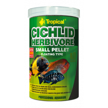 Сухой корм Tropical Herbivore Small Pellet для цихлид, 250ml /90g 