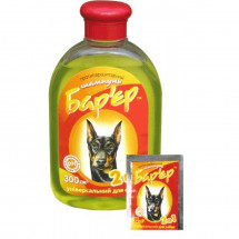 Шампунь Барьер 2в1 для собак противопаразитарный /диазинон 