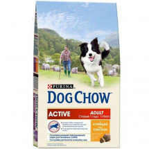 Корм для собак с курицей Dog Chow Active