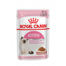 Консервы Royal Canin Kitten Instinctive (в соусе), для котят от 4 до 12 месяцев, 