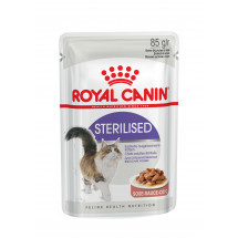 Консервы Royal Canin Sterilised (в соусе), для стерилизованных кошек  от 1 года, 85г
