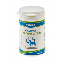 Витаминная добавка Canina Calcina Calcium Citrat (кальций) для собак 125 грамм