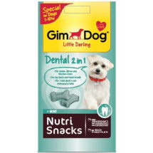 Косточки GimDog для собак до 10 кг LD Dental для зубов, 40г 