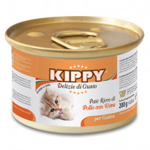 Паштет KIPPY с телятиной для котят, 200г 