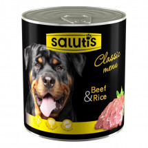 Мясной паштет Salutis Beef & Paunch для собак, с говядиной и субпродуктами 360г