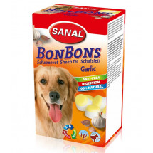 Лакомство Sanal Dog BonBons Garlic «овечий жир с чесноком» для собак 150 грамм
