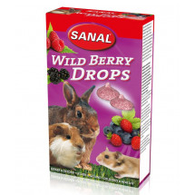 Sanal Wild Berry Drops дропсы для грызунов «дикая ягода» 45 грамм