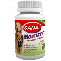 Sanal Dog Vitamins Mobility Plus «глюкозамин и хондроитин» витамины для собак 100 грамм