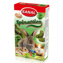 Sanal Spinatties лакомство-драже для грызунов «шпинат» 45 грамм