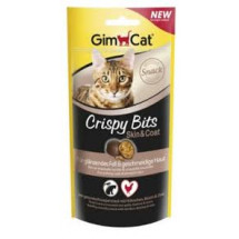 Лакомство для кошек Gimcat Crispy bits Skin and coat, 40г