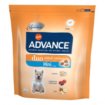 Сухой корм Advance Duo Mini для собак малых пород с 8ми месяцев, с ягодами