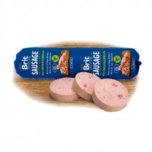 Колбаса для собак Brit Premium Dog Sausage с курицей и олениной, 800 г