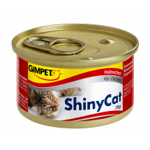 Консервы Gimpet Shiny Cat, c курицей, 70г     