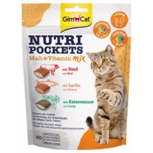 Деликатесы GimCat Nutri Pockets Malt – Vitamin Mix, 150г
