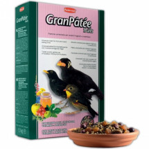 Корм Padovan GranPatee Fruits для насекомоядных и плотоядных птиц, 1кг