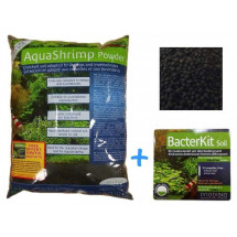 Грунт Prodibio AquaShrimp Powder 3 л для аквариума с креветками + набор для старта Prodibio BacterKit Soil 6