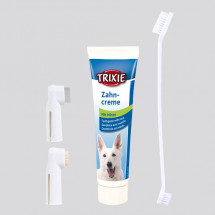 Зубная паста с щеткой для собак Trixie, 100 гр