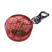 Брелок-фонарик для собак и кошек Trixie, красный, пластиковый, 2,5см