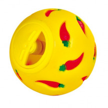 Кормушка-мяч Trixie "Snacky", для грызуна, пластиковая, 7см