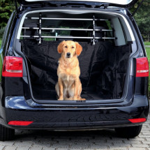 Защитный коврик для собак в багажник Trixie, черный, из нейлона, 2,3х1,7м