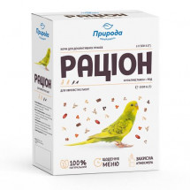 Природа "Рацион" корм для волнистых попугаев, мультивитамин + йод, 1.5 кг