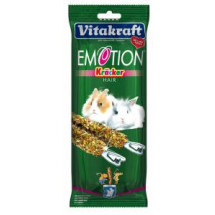 Лакомство для кроликов Vitakraft Emotion, крекер, длинная шерсть, 2 шт