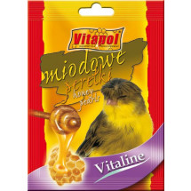 Витаминная смесь Vitapol для канарейки, 20г, медовые жемчужины