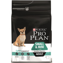 Корм для собак мелких пород ProPlan Small & Mini Adult Sensitive Digestion, с курицей