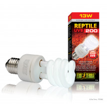 Лампа Exo Terra Reptile UVB 200 для рептилий, 13 Вт