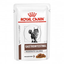 Консервы Royal Canin Gastro Intestinal Moderate Calorie, для кошек при нарушении пищеварения, упаковка 12шт.х85г