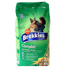 Сухой корм Brekkies Excel Complet для взрослых собак, с курицей 