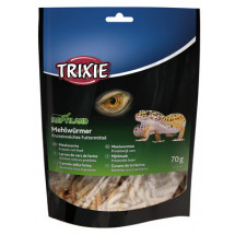 Корм для рептилий Trixie Mealworms - сушеный Хрущак Мучной 70 г