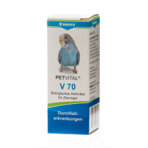 Витамины – драже Canina Petvital V 70 для птиц при диареи 10 грамм