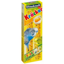 Лакомство для попугаев Vitakraft, яичный крекер, 2 шт