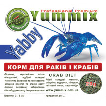 Корм для раков и крабов Yummix Yabby Crab Diet, 20г